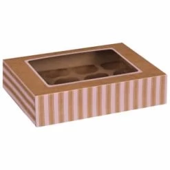 Betty Winters Large Cupcake Boxes 2pk -Home Products Store 320784 4pk cupcake boxes holds 12 pink 2