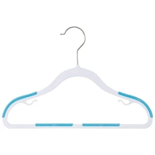 B&M Addis Children's Non-Slip Hangers 10pk - Multi Colour 3 B&M Addis Children's Non-Slip Hangers 10pk - Multi Colour - Image 3