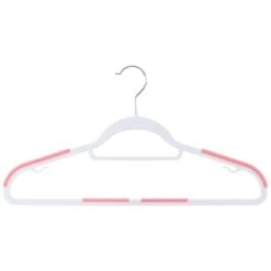 B&M Addis Non-Slip Hangers 6pk - Multi Colour -Home Products Store 333092 addis 6pk non slip hangers colour 2