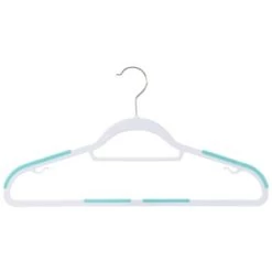 B&M Addis Non-Slip Hangers 6pk - Multi Colour -Home Products Store 333092 addis 6pk non slip hangers colour 4