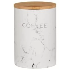B&M Marble Effect Kitchen Canisters 3pc -Home Products Store 356820 storage canisters marble effect coffee