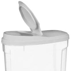 B&M Cereal Storage Container Set 2pk - Grey 8 B&M Cereal Storage Container Set 2pk - Grey -Home Products Store 368615 cereal storage set 2 pk grey 4