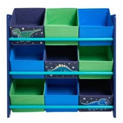 B&M Glow In The Dark Dinosaur 9 Tub Storage Drawers -Home Products Store 375936 dinostar 9 tub storage 1
