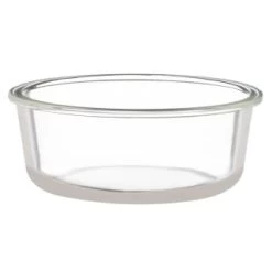 B&M Round Glass Food Containers With Bamboo Lid 2pk -Home Products Store 376822 2 round glass food containers 3