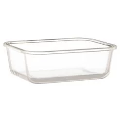B&M Rectangular Glass Food Containers With Bamboo Lids 2pk 8 B&M Rectangular Glass Food Containers With Bamboo Lids 2pk -Home Products Store 376824 2pk regular glass food container2 2