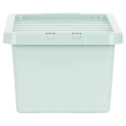 B&M Storage Box With Lid 11L - Sage -Home Products Store 377036 11l storage box sage 2