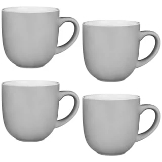 Simply Everyday Gloss Mugs 4pk - Grey 1 Simply Everyday Gloss Mugs 4pk - Grey