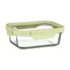 B&M Green Glass Food Container - Medium