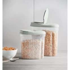 B&M Cereal Storage Container Set 2pk - Sage -Home Products Store 380752 cereal storage set 2 peice sage 6