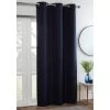 B&M Kent Woven Blackout Panel 54 X 86" - Navy