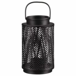 B&M Black Metal Lantern