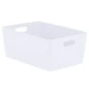 Soho Storage Tub 15 X 35 X 26cm - White