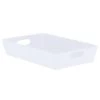 Soho Storage Tray 8 X 35 X 26cm - White