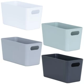 Soho Storage Tub 10 X 30 X 10cm - Grey 2 Soho Storage Tub 10 X 30 X 10cm - Grey - Image 2