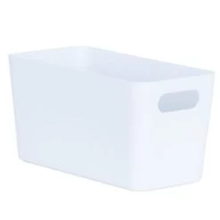 Soho Storage Tub 10 X 30 X 10cm - White