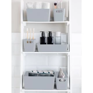 Soho Storage Tub 10 X 30 X 10cm - Grey 3 Soho Storage Tub 10 X 30 X 10cm - Grey - Image 3