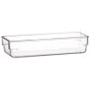 Clear Organiser Plastic Tray - Long