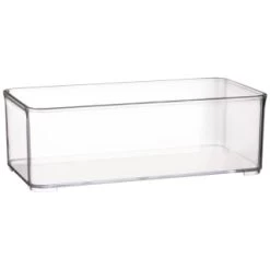 Clear Nestable Storage Tub - Large