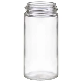 B&M Set Of 4 Glass Spice Jars With Bamboo Wood Base 4 B&M Set Of 4 Glass Spice Jars With Bamboo Wood Base - Image 4