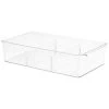 B&M Divided Fridge Storage Tray - 36.5 X 20.3 X 8.5cm