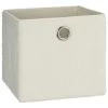 Lokken Teddy Storage Cubes 2pk - Cream