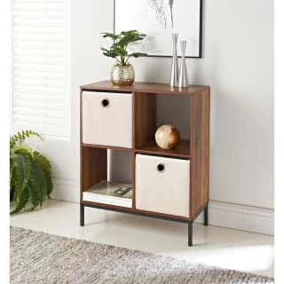 Lokken Teddy Storage Cubes 2pk - Cream 3 Lokken Teddy Storage Cubes 2pk - Cream - Image 3