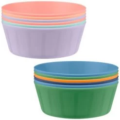 Simply Kids Colour Bowls 6pk - Pastel -Home Products Store 398568 398571 6pk simply kids colour bowls group